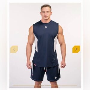 SuperX - Captain America Performance Tank - M